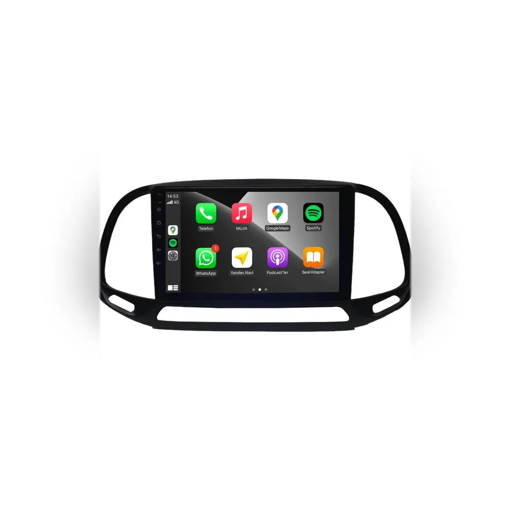 Fiat Doblo Android Carplay Multimedya 2015-2022 4GB RAM + 64Gb Hafıza + 8 Çekirdek