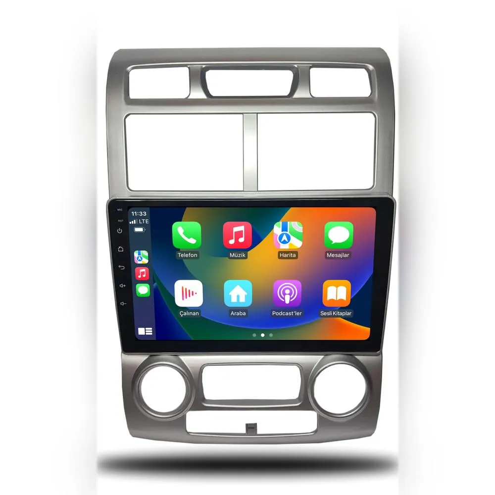 Kia Sportage Android Carplay Multimedya 2005-2010 2GB RAM + 32GB Hafıza + 4 Çekirdek