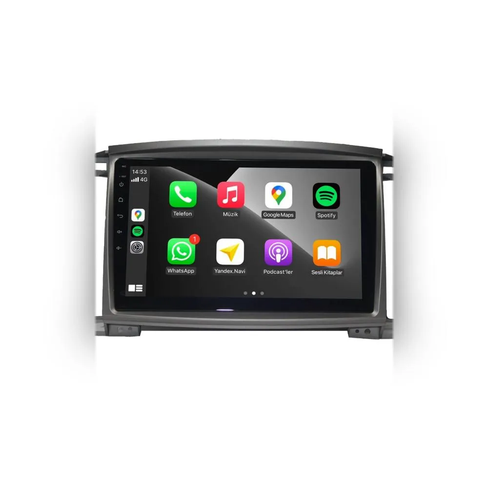 Toyota Land Cruiser Android Carplay Multimedya 2003-2007 2GB RAM + 32GB Hafıza + 4 Çekirdek