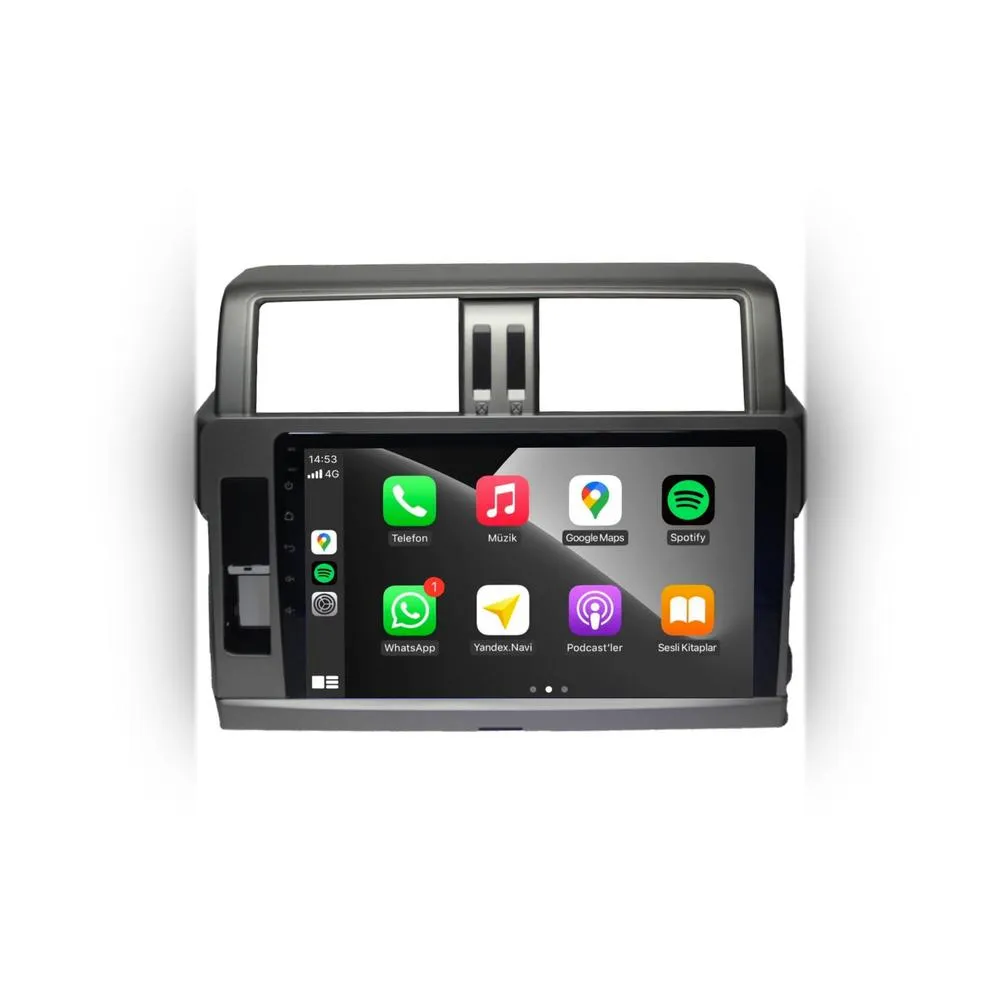 Toyota Prado Android Carplay Multimedya 2011-2016 2GB RAM + 32GB Hafıza + 4 Çekirdek